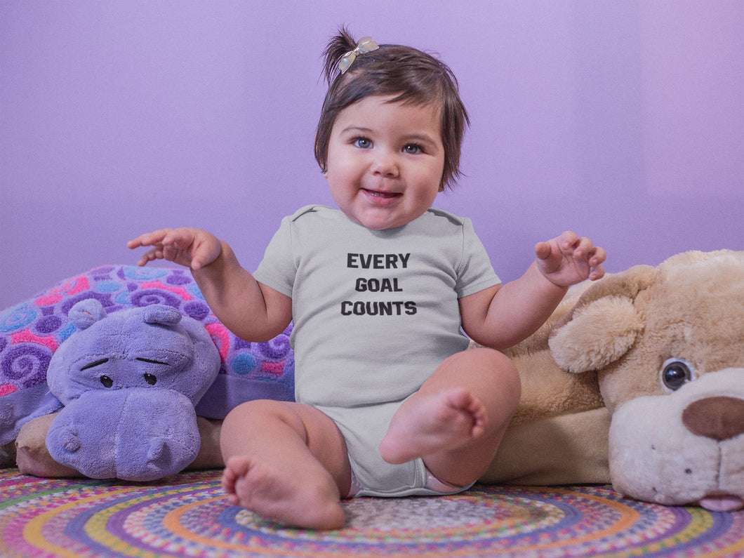 Every Goals Counts Rompers for Baby Girl- KidsFashionVilla