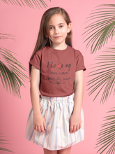 Load image into Gallery viewer, I Love My Nana Nani Half Sleeves T-Shirt For Girls -KidsFashionVilla
