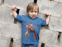 Load image into Gallery viewer, Superhero Half Sleeves T-Shirt for Boy-KidsFashionVilla
