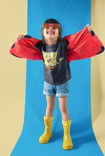 Load image into Gallery viewer, Cute Cartoon Half Sleeves T-Shirt For Girls -KidsFashionVilla
