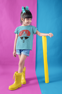 Naruto Web Series Half Sleeves T-Shirt For Girls -KidsFashionVilla