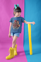 Load image into Gallery viewer, La Casa De Papel Money Heist Half Sleeves T-Shirt For Girls -KidsFashionVilla
