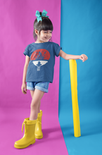 Load image into Gallery viewer, Naruto Web Series Half Sleeves T-Shirt For Girls -KidsFashionVilla
