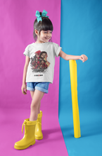 Load image into Gallery viewer, La Casa De Papel Money Heist Half Sleeves T-Shirt For Girls -KidsFashionVilla
