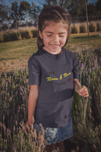 Load image into Gallery viewer, Nanu And Nani Loves Me Half Sleeves T-Shirt For Girls -KidsFashionVilla
