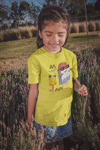 Load image into Gallery viewer, Popsicle Cartoon Half Sleeves T-Shirt For Girls -KidsFashionVilla
