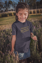 Load image into Gallery viewer, I Stress Minimals Half Sleeves T-Shirt For Girls -KidsFashionVilla
