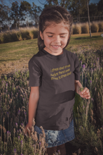 Load image into Gallery viewer, I Stress Minimals Half Sleeves T-Shirt For Girls -KidsFashionVilla
