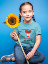 Load image into Gallery viewer, Custom Name I love My Chachi So Much Half Sleeves T-Shirt For Girls -KidsFashionVilla
