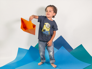 Cute Cartoon Half Sleeves T-Shirt for Boy-KidsFashionVilla