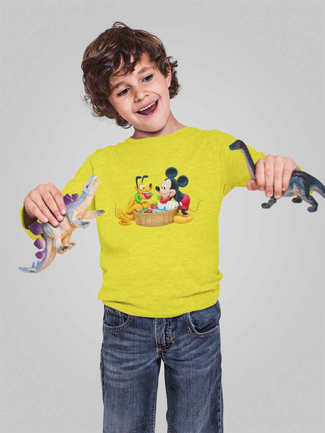 Cute Cartoon Half Sleeves T-Shirt for Boy-KidsFashionVilla