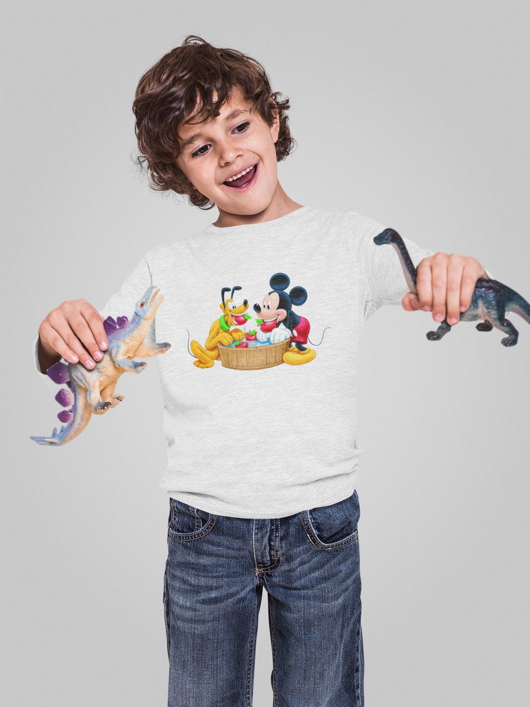 Cute Cartoon Half Sleeves T-Shirt for Boy-KidsFashionVilla