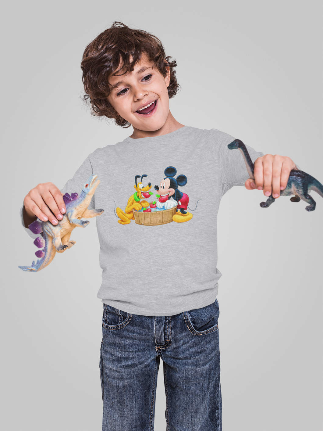 Cute Cartoon Half Sleeves T-Shirt for Boy-KidsFashionVilla