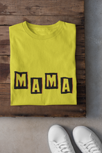 Load image into Gallery viewer, Mamas Boy Mother And Son Yellow Matching T-Shirt- KidsFashionVilla
