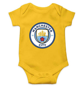 Manchester City Rompers for Baby Girl- FunkyTradition FunkyTradition