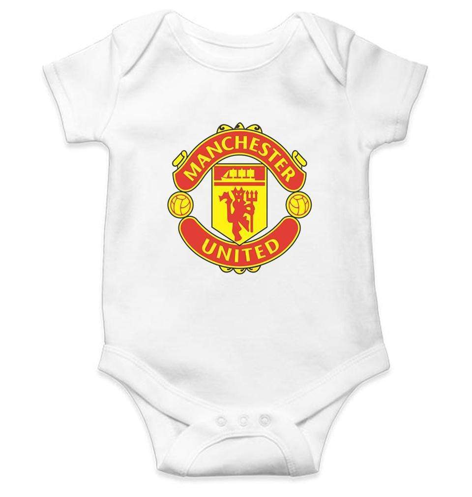 Manchester United Rompers for Baby Boy- FunkyTradition FunkyTradition
