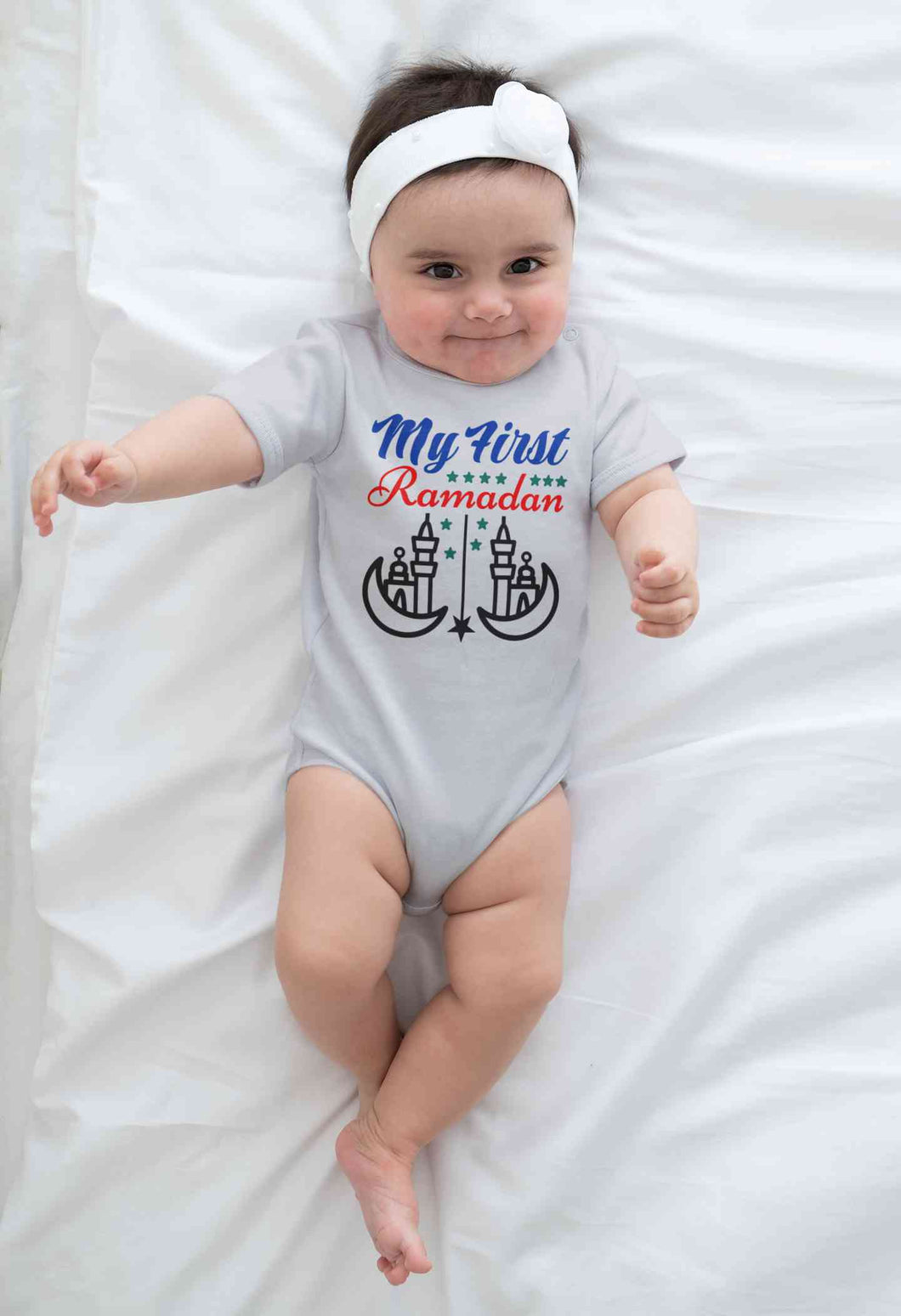 My First Ramadan Rompers for Baby Girl- KidsFashionVilla