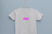 Load image into Gallery viewer, Angel Minimals Half Sleeves T-Shirt For Girls -KidsFashionVilla
