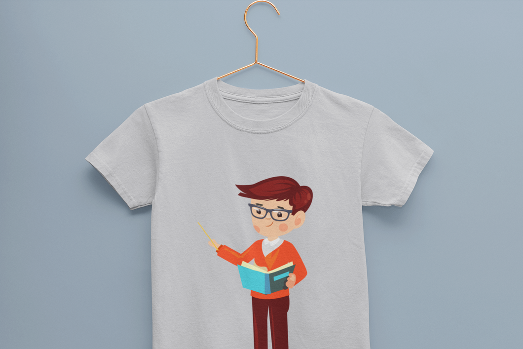 Future Teacher Half Sleeves T-Shirt For Girls -KidsFashionVilla