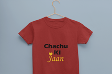 Load image into Gallery viewer, Chachu Ki Jaan Half Sleeves T-Shirt For Girls -KidsFashionVilla
