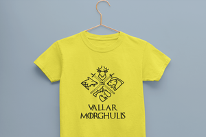 Vallar Morgulis Web Series Half Sleeves T-Shirt For Girls -KidsFashionVilla
