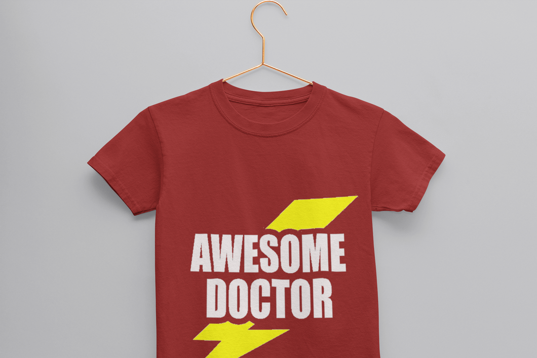 Future Doctor Half Sleeves T-Shirt for Boy-KidsFashionVilla