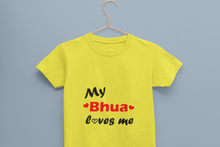 Load image into Gallery viewer, Bhua Loves Me Half Sleeves T-Shirt for Boy-KidsFashionVilla

