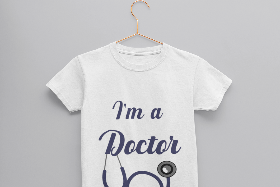 Future Doctor Half Sleeves T-Shirt for Boy-KidsFashionVilla