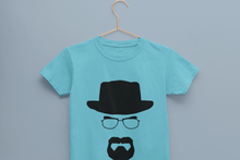 Load image into Gallery viewer, Heisenberg Breaking Bad Web Series Half Sleeves T-Shirt For Girls -KidsFashionVilla
