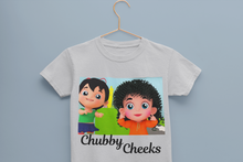 Load image into Gallery viewer, Chubby Cheeks Poem Half Sleeves T-Shirt for Boy-KidsFashionVilla
