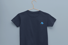 Load image into Gallery viewer, Blue Rose Minimals Half Sleeves T-Shirt for Boy-KidsFashionVilla

