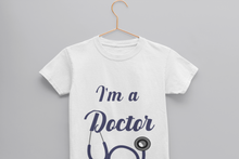 Load image into Gallery viewer, Future Doctor Half Sleeves T-Shirt For Girls -KidsFashionVilla
