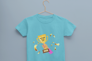 Best Sister Of The Year Half Sleeves T-Shirt For Girls -KidsFashionVilla