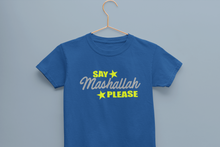 Load image into Gallery viewer, Say Mashallah Please Eid Half Sleeves T-Shirt For Girls -KidsFashionVilla
