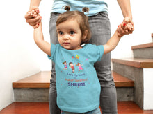 Load image into Gallery viewer, Custom Name Kai Po Che Makar Sankranti Half Sleeves T-Shirt For Girls -KidsFashionVilla

