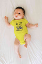 Load image into Gallery viewer, The Boys Are Back Whistle Podu IPL CSK Chennai Super Kings Rompers for Baby Boy- KidsFashionVilla
