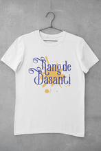Load image into Gallery viewer, Rang De Basanti Holi Family Half Sleeves T-Shirts-KidsFashionVilla
