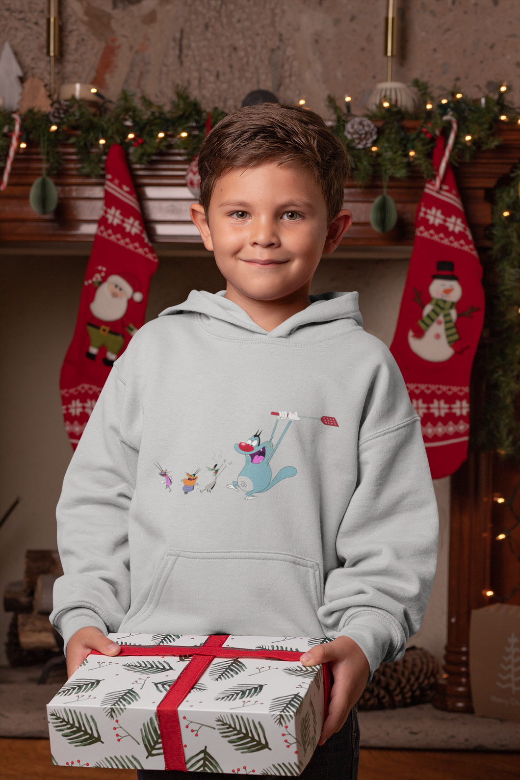 Cute Cartoon Boy Hoodies-KidsFashionVilla