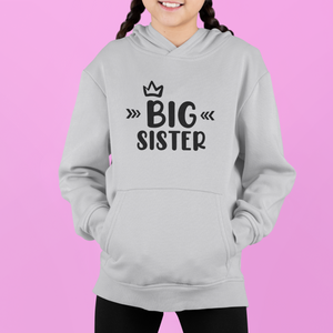Big Sister Little Brother Kids Matching Hoodies -KidsFashionVilla