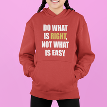 Load image into Gallery viewer, Do What Is Right Not What Is Easy Matching Family Hoodies-KidsFashionVilla
