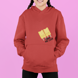 Twins Are Cool Sisters Kids Matching Hoodies -KidsFashionVilla
