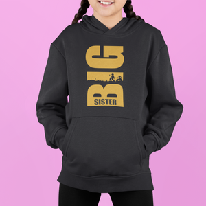 Lil Brother Big Sister Kids Matching Hoodies -KidsFashionVilla