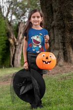 Load image into Gallery viewer, Cute Cartoon Half Sleeves T-Shirt For Girls -KidsFashionVilla
