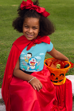 Load image into Gallery viewer, Cute Cartoon Half Sleeves T-Shirt For Girls -KidsFashionVilla
