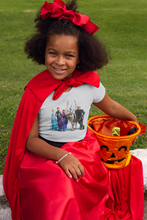 Load image into Gallery viewer, Cute Princess Half Sleeves T-Shirt For Girls -KidsFashionVilla
