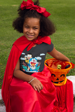 Load image into Gallery viewer, Cute Cartoon Half Sleeves T-Shirt For Girls -KidsFashionVilla
