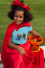 Load image into Gallery viewer, Cute Princess Half Sleeves T-Shirt For Girls -KidsFashionVilla
