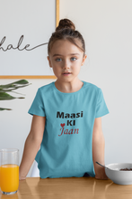 Load image into Gallery viewer, Maasi Ki Jaan Half Sleeves T-Shirt For Girls -KidsFashionVilla
