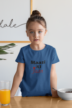 Load image into Gallery viewer, Maasi Ki Jaan Half Sleeves T-Shirt For Girls -KidsFashionVilla
