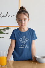 Load image into Gallery viewer, Vallar Morgulis Web Series Half Sleeves T-Shirt For Girls -KidsFashionVilla
